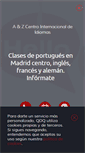 Mobile Screenshot of centro-idiomas-madrid.com